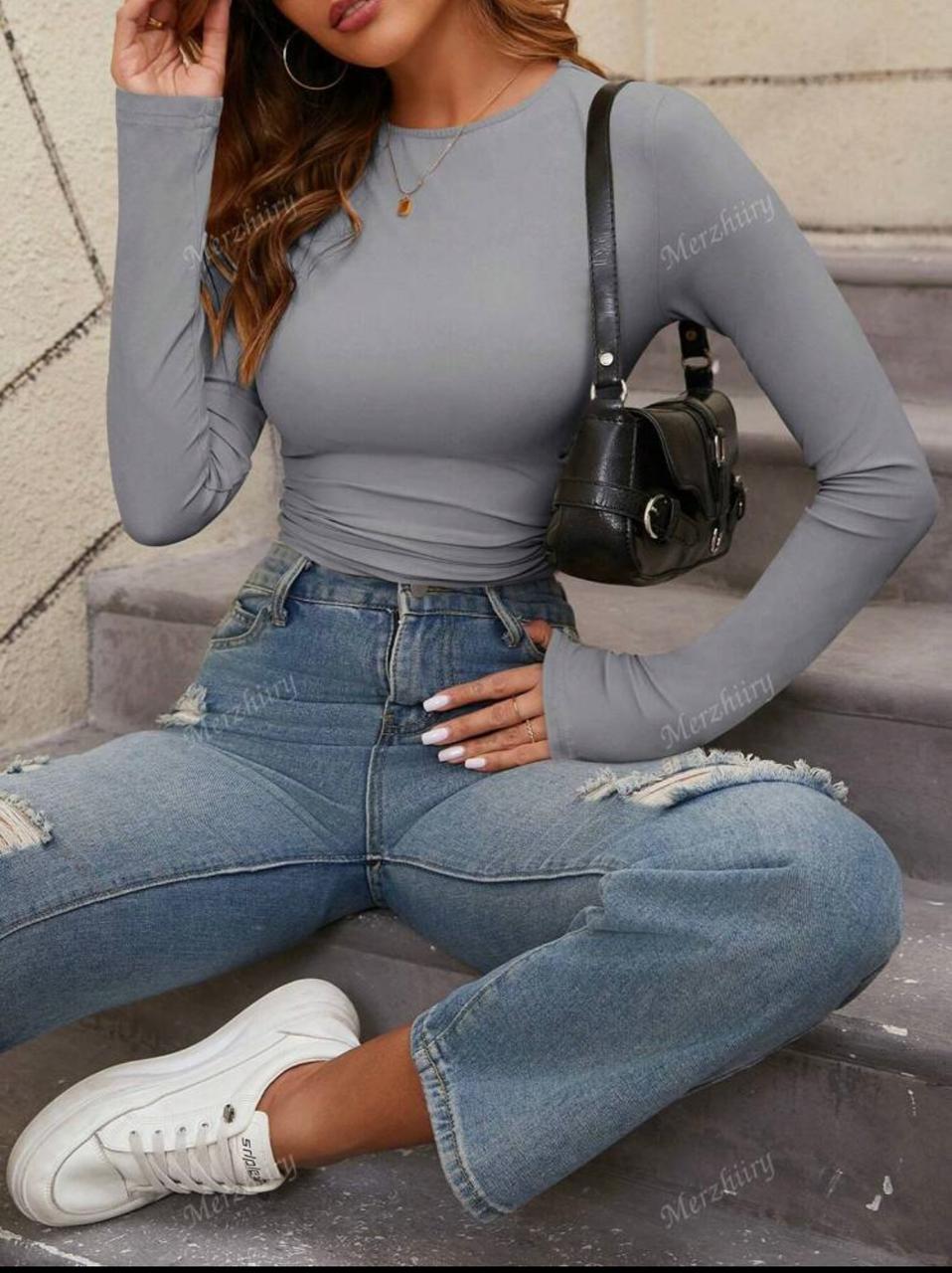 Slim Fit Long Sleeve T-shirt