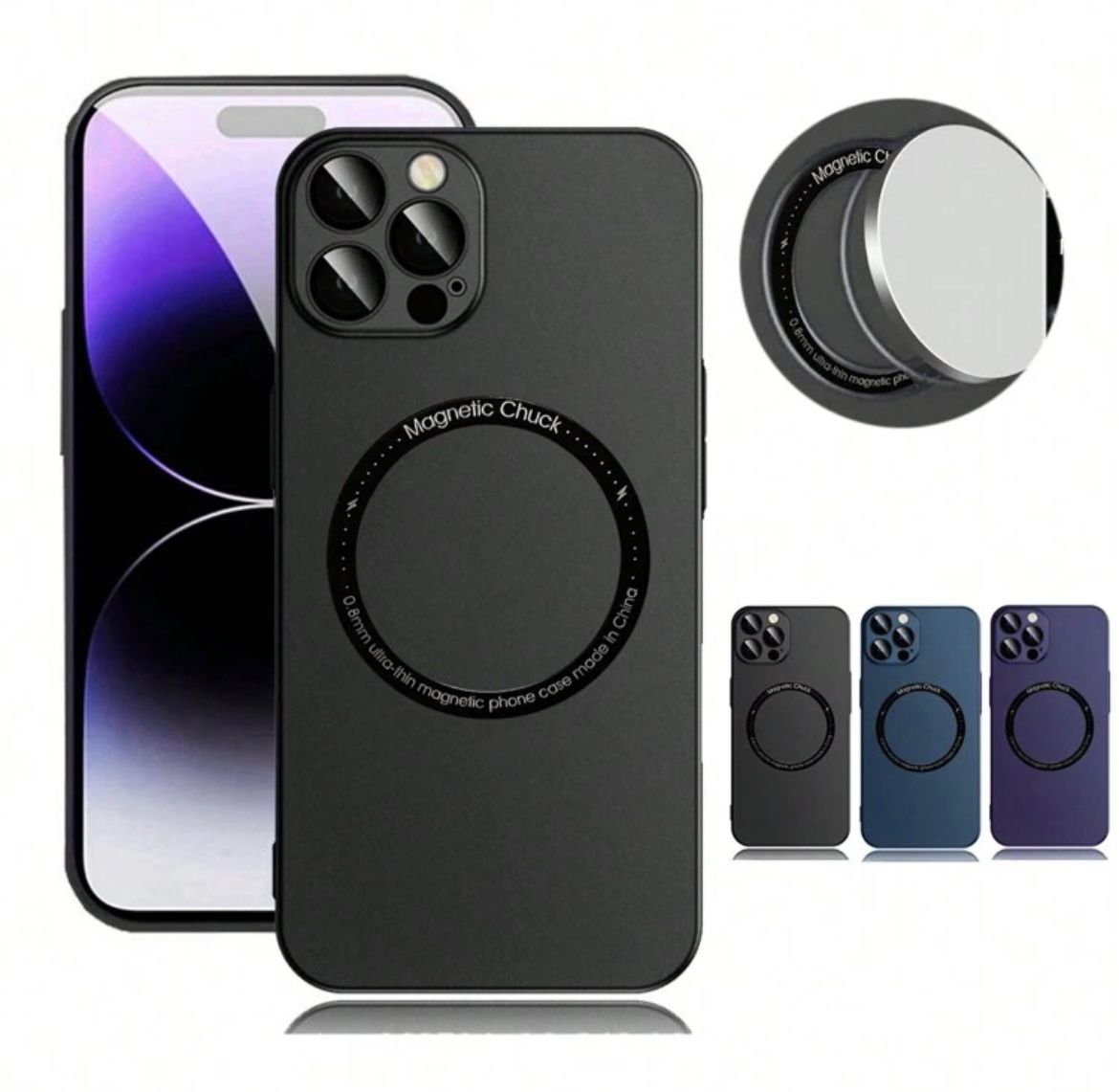 Man Multicolor Magnetic Suction