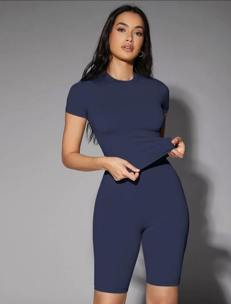 Silquee Solid Fitted Tee