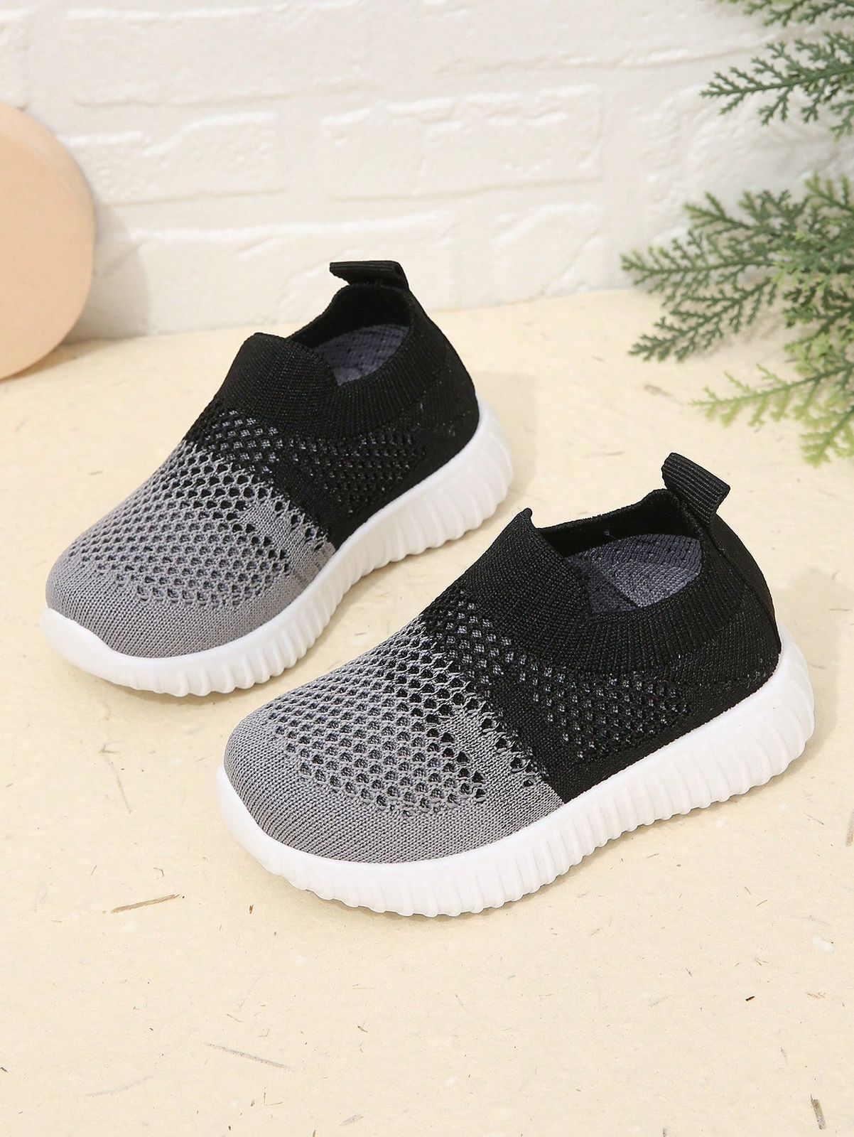 Color Block One Step Athletic Sneakers