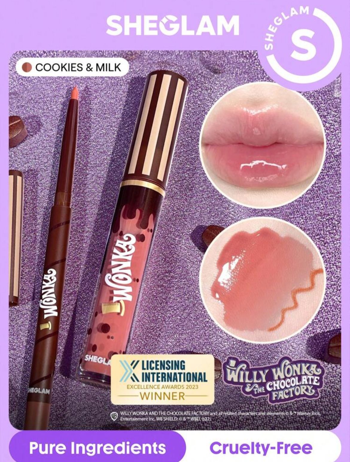 Sheglam Cocoa Kiss Lip Duo