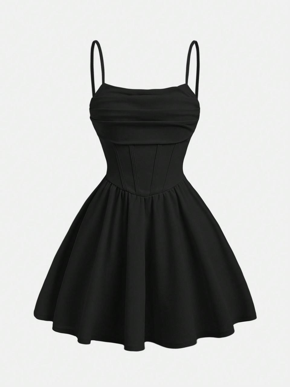 short black dress