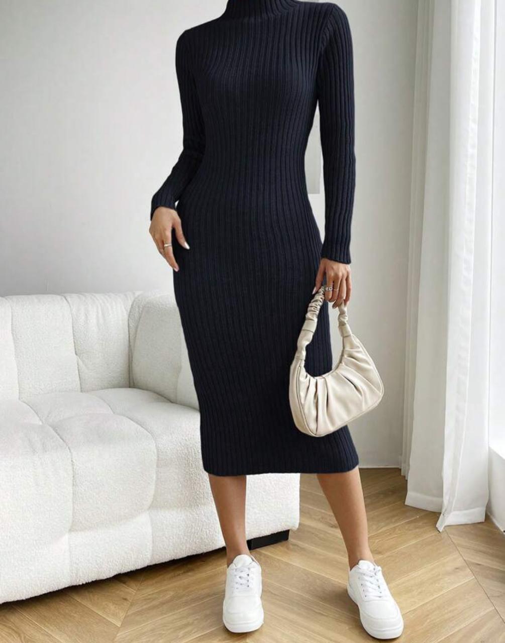 Solid Basic Dress