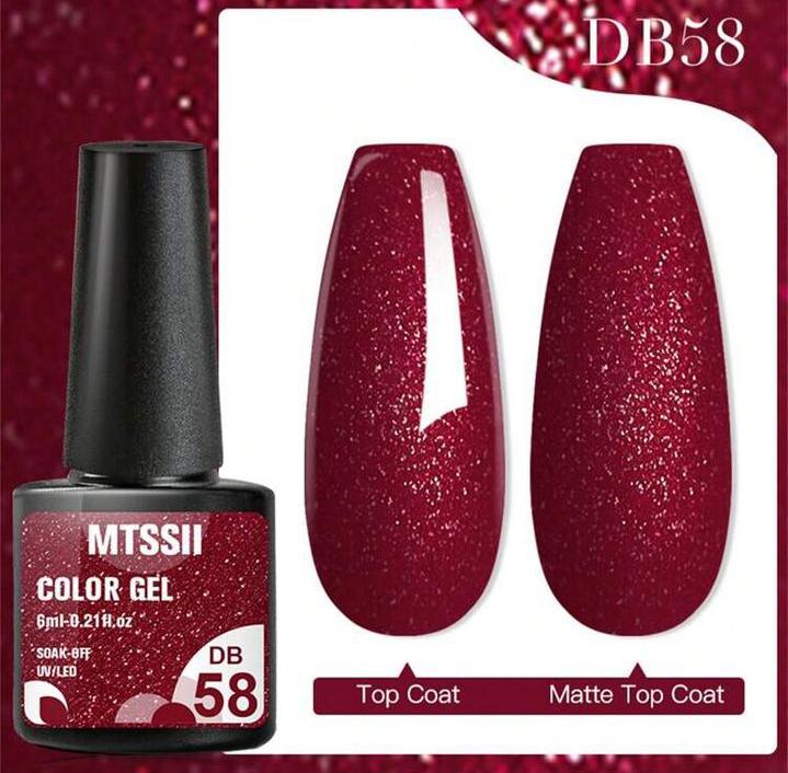 gel nail polish DB58