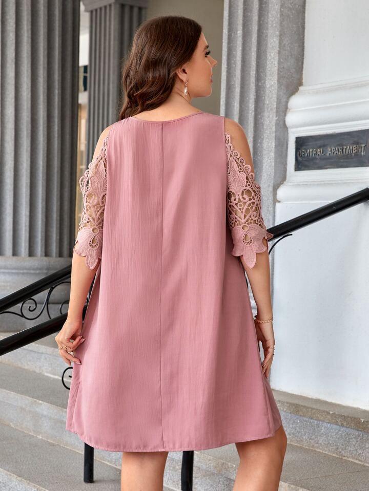 Floral Ruffle Sleeve Dress