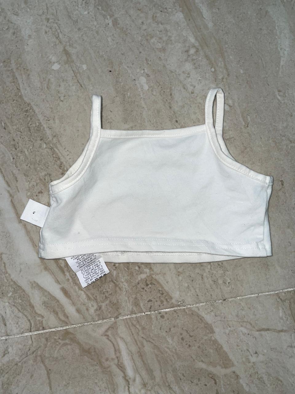 kids white top