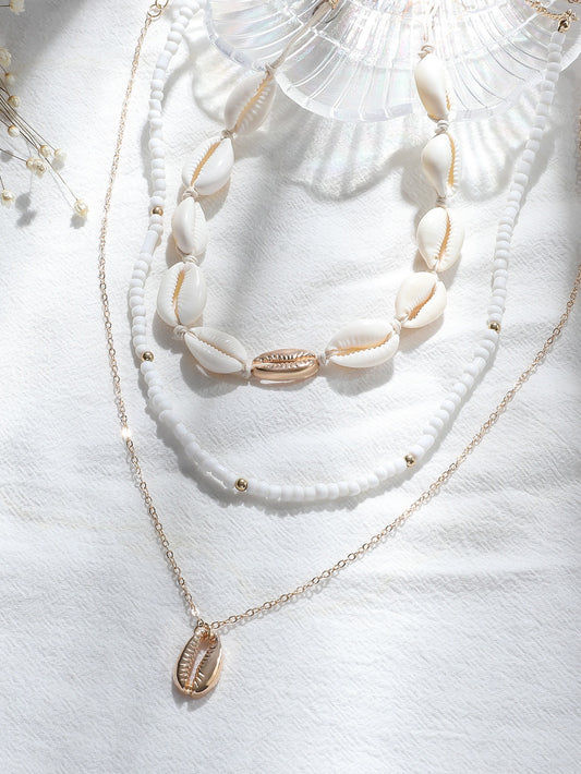 Fashionable simple bohemian style shell