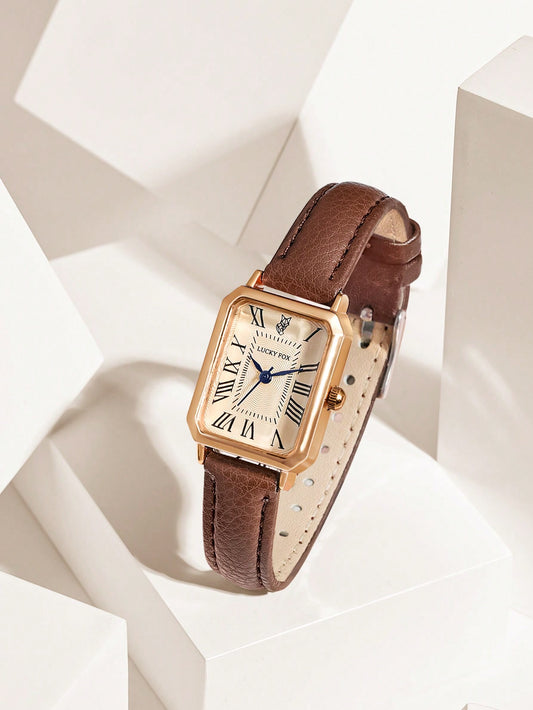 Brown watch
