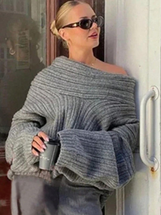 Grey pullover