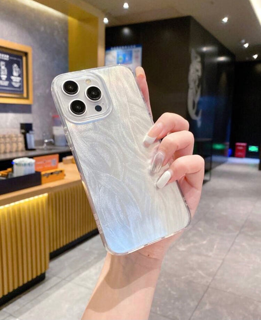 Shiny protective camera cut-out anti-fall smartphone case