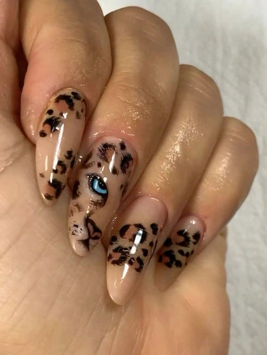 Fake nail set perfectly design acrylic