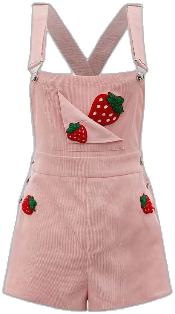 Pink short jumpsuit