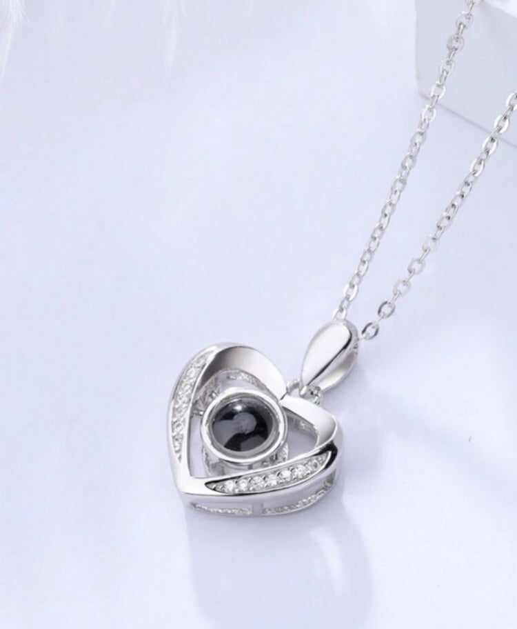 Silver necklace