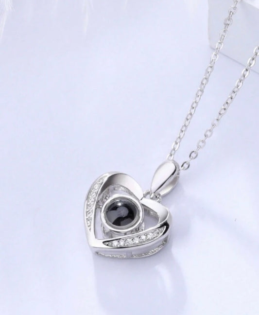 Silver necklace