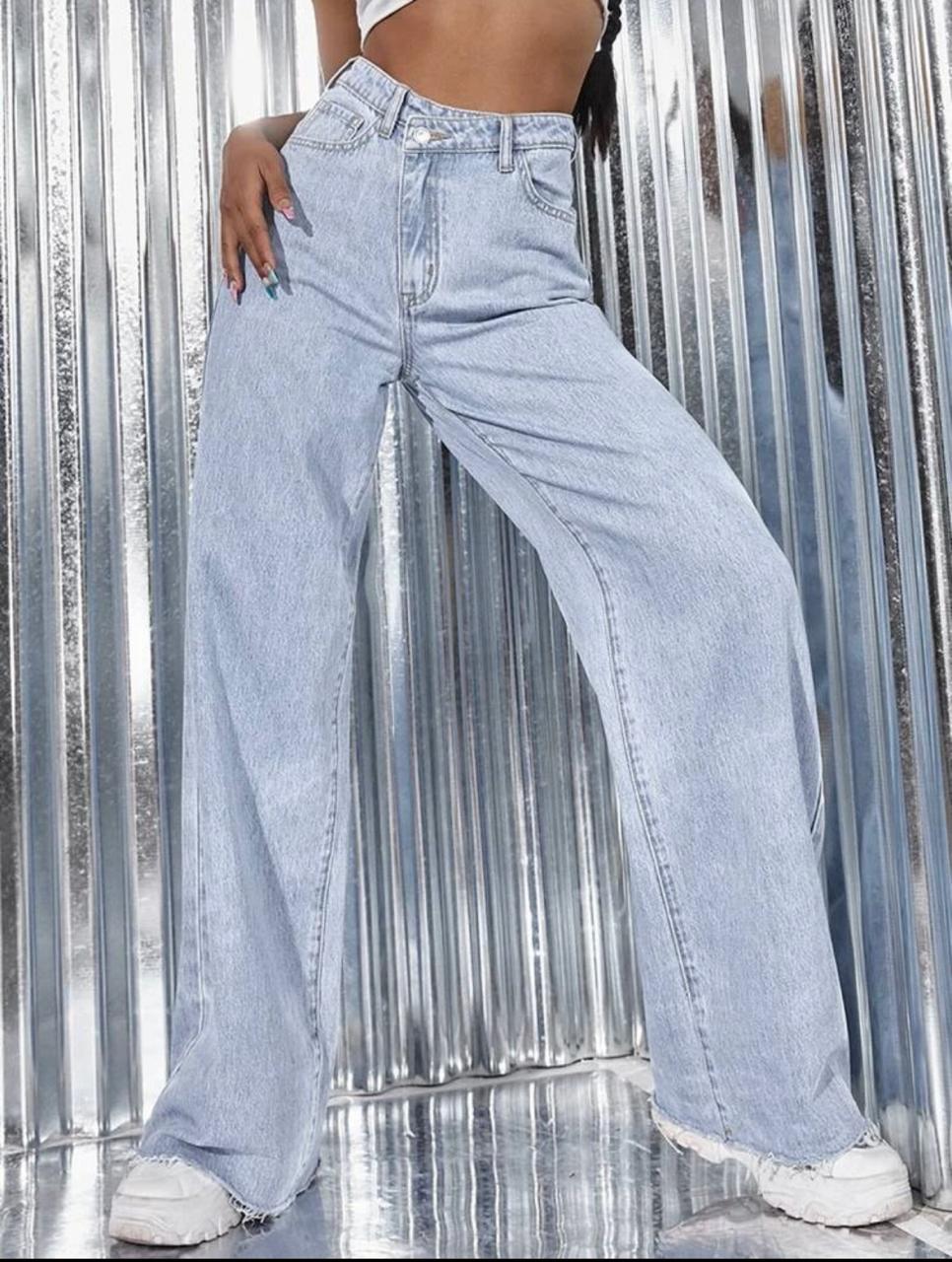Icon High Waist Wide Leg Jeans