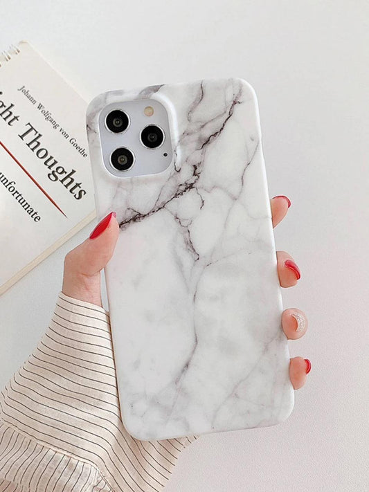 Fashionable Imd Marble Pattern Soft Phone Case