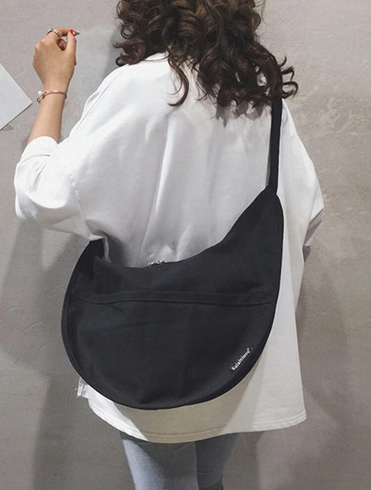 Casual Oversized Diagonal Crossbody Bag