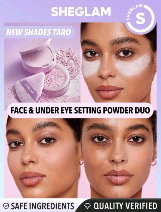 Sheglam Insta-Ready Face & Under Eye Setting Powder