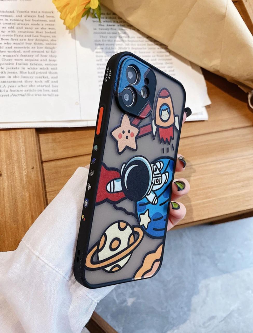 Cartoon Astronaut Phone Case