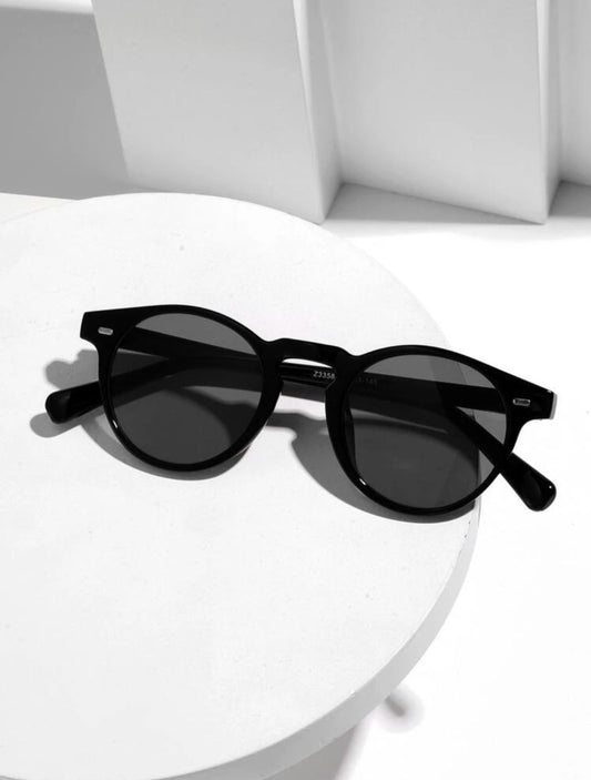 Small Frame Round Geek Eyeglasses