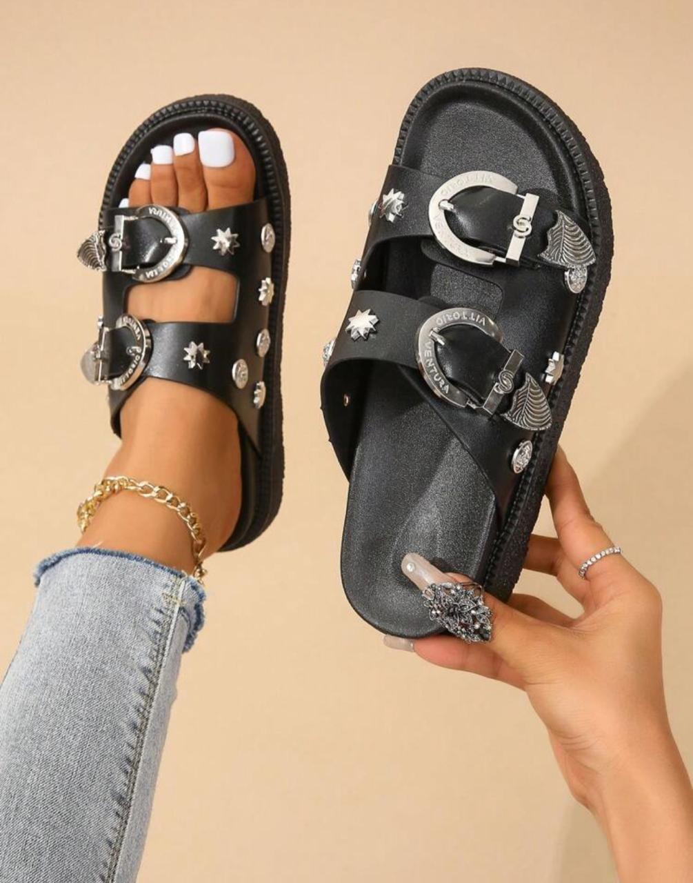 Comfortable Round Toe Sandals