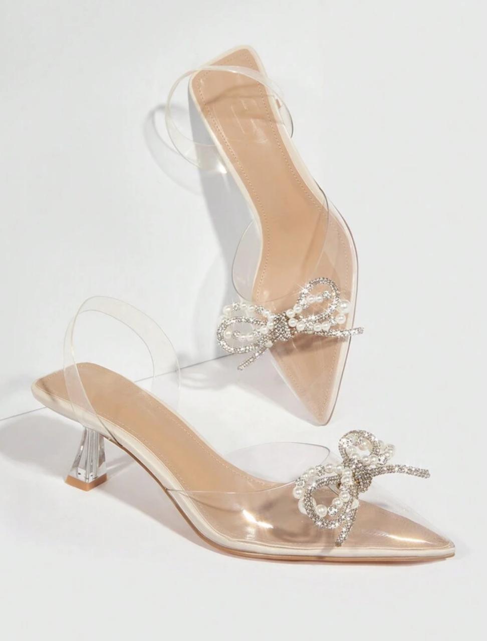 Shoes Satin Point Toe