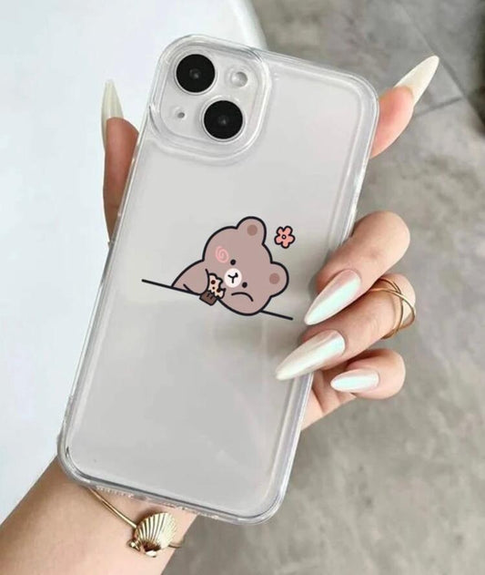 phone case apple teddy bear