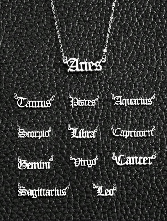 Scorpio Stainless Steel Necklace