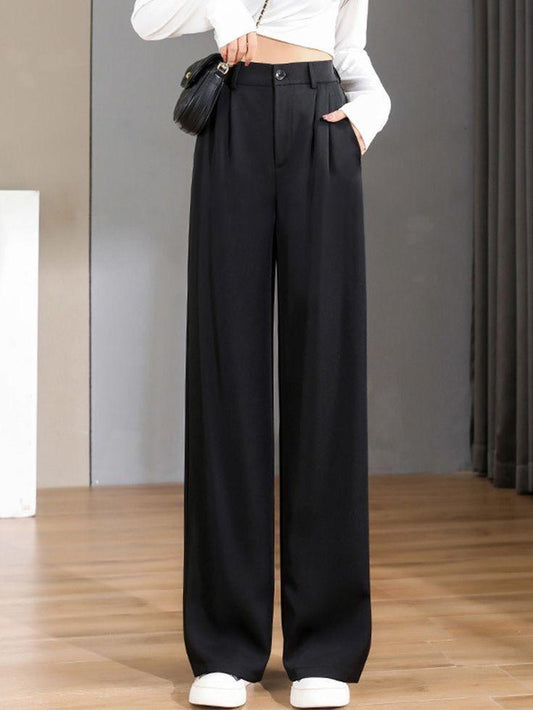 black wide leg  pants