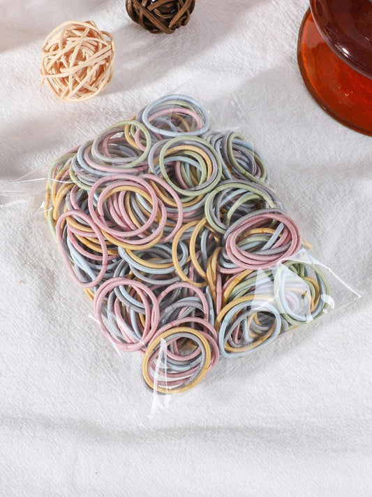 solid hair tie for hair decoration