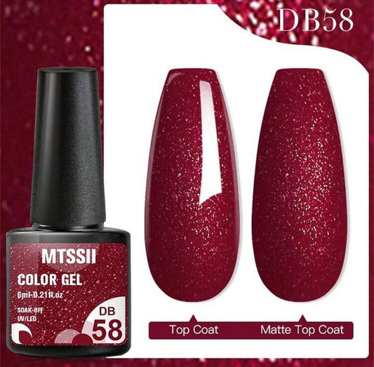 gel nail polish DB58