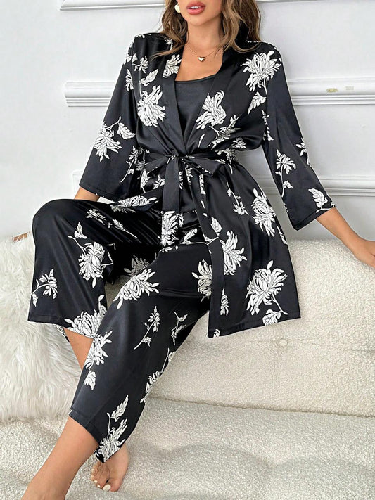 Satin Pajama Set