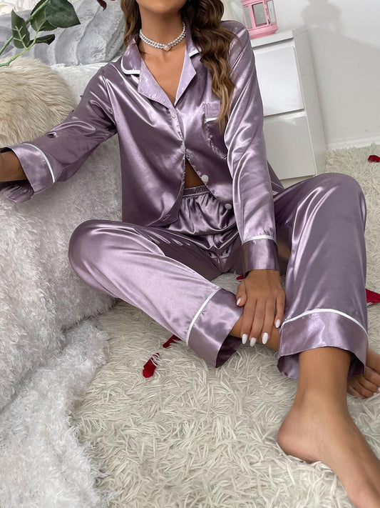 Satin Pajama Set