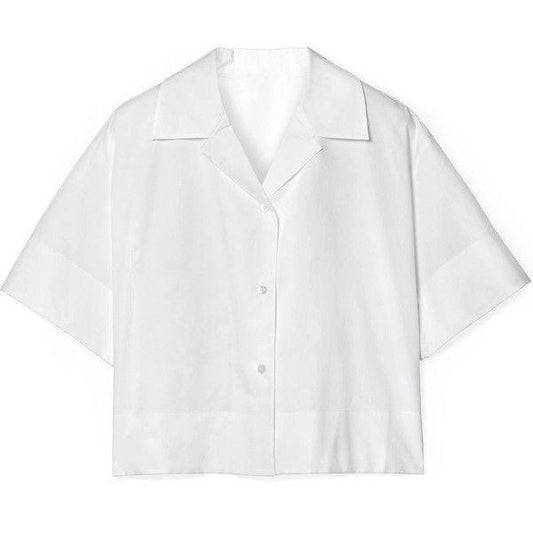 Short White Shirt