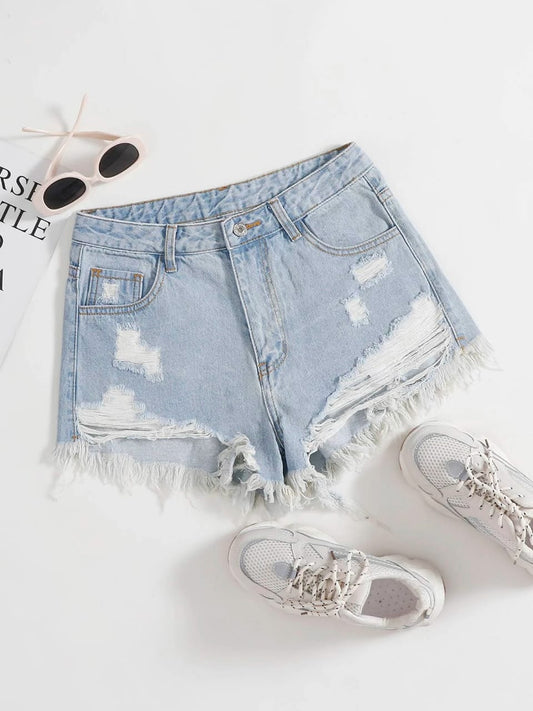 jeans short