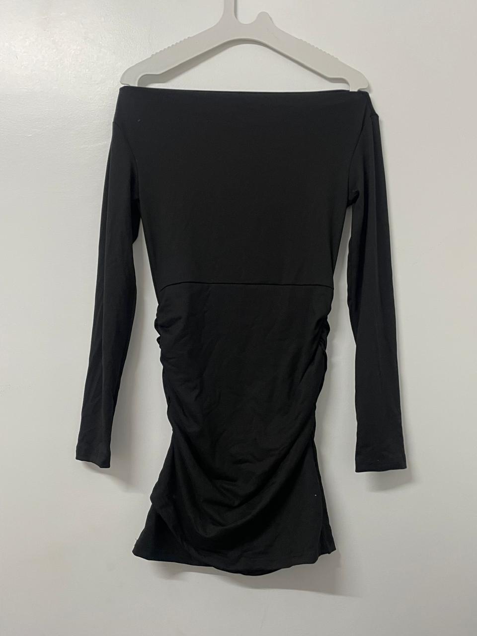 black short dress