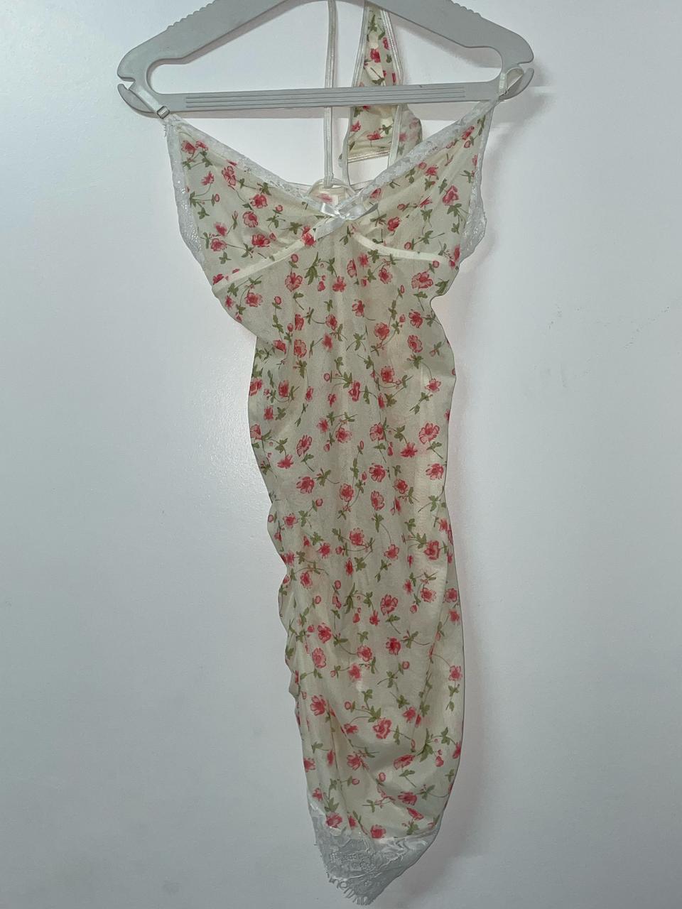 flower print lingerie