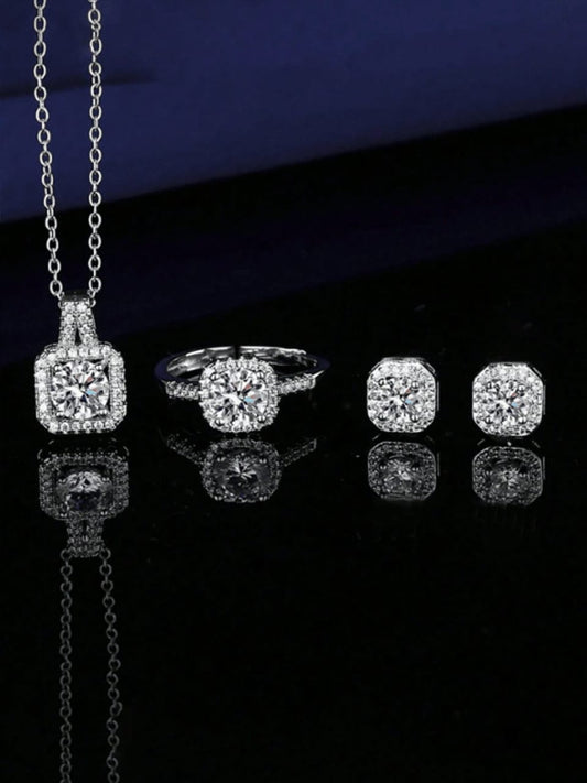Earrings , Necklace And Ring