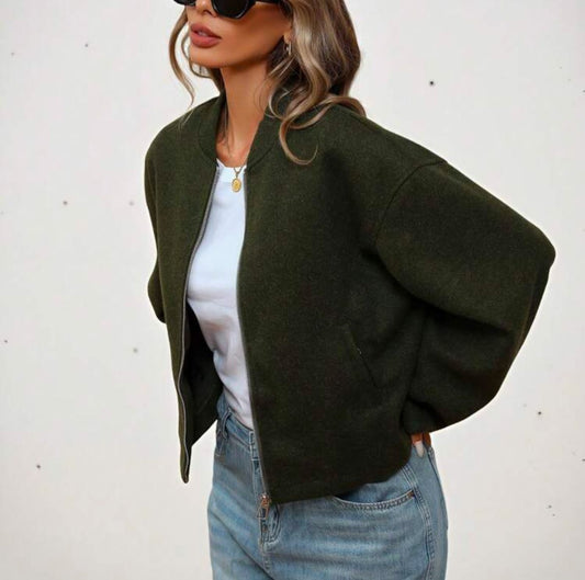 Elegant Zipper Jacket